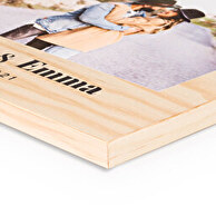 Stampa foto su legno