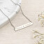 Engraved bar necklace Engraved bar necklace