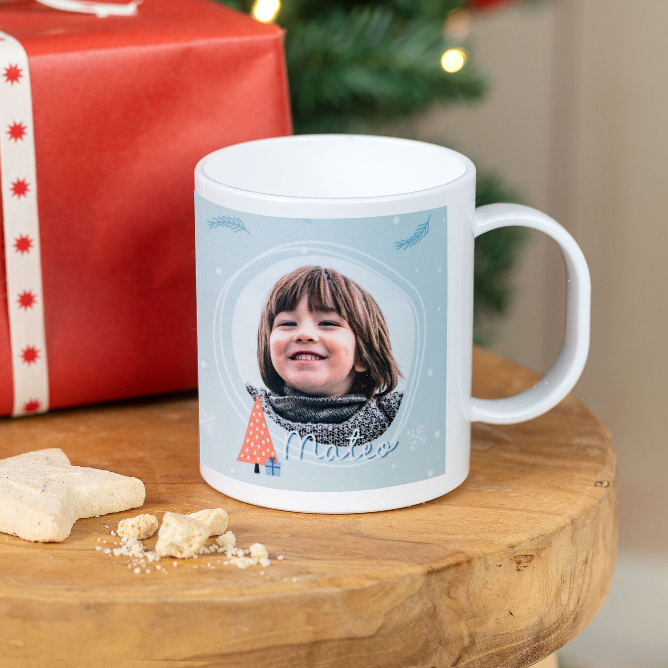 Taza de plástico personalizada