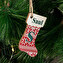 Personalised wooden boot shaped Christmas ornament Personalised wooden boot shaped Christmas ornament