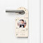 Identificador porta madeira personalizado Identificador porta madeira personalizado