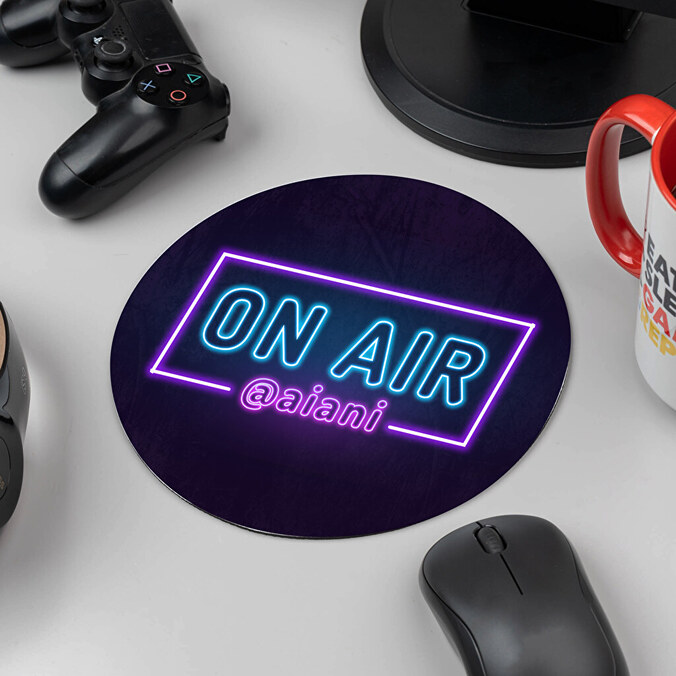 Rundes Mousepad mit Foto bedrucken