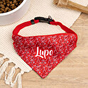 Personalised bandana scarf for dogs