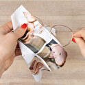 Personalised microfiber cleaning cloth for glasses