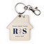 Porte-clés bois personnalisé avec forme de maison Porte-clés bois personnalisé avec forme de maison