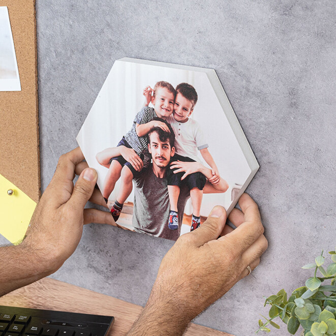 PrinTile Esagonale personalizzato PrinTile Esagonale personalizzato