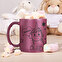 Personalised glitter mug