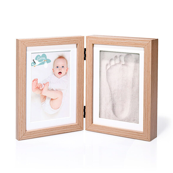 Cadre Bebe Empreinte Et Photo Personnalise Wanapix