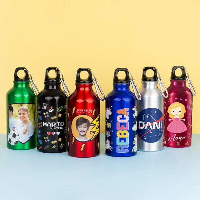 Personalised water bottles