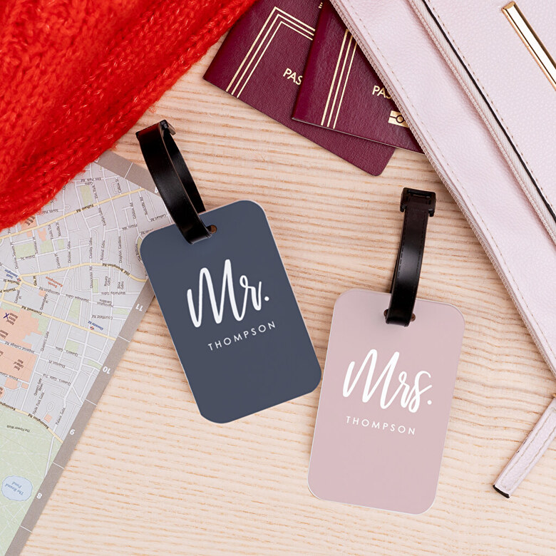 Personalised luggage tags | Wanapix