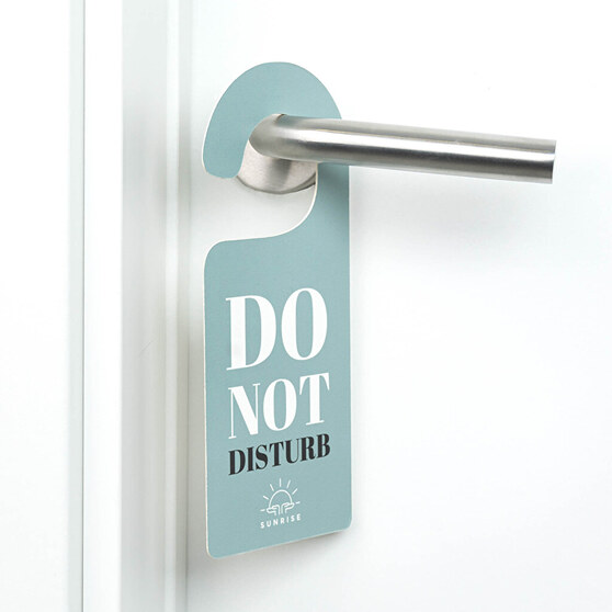 Personalised door hanger