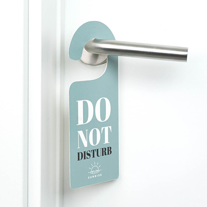 Personalised door hangers