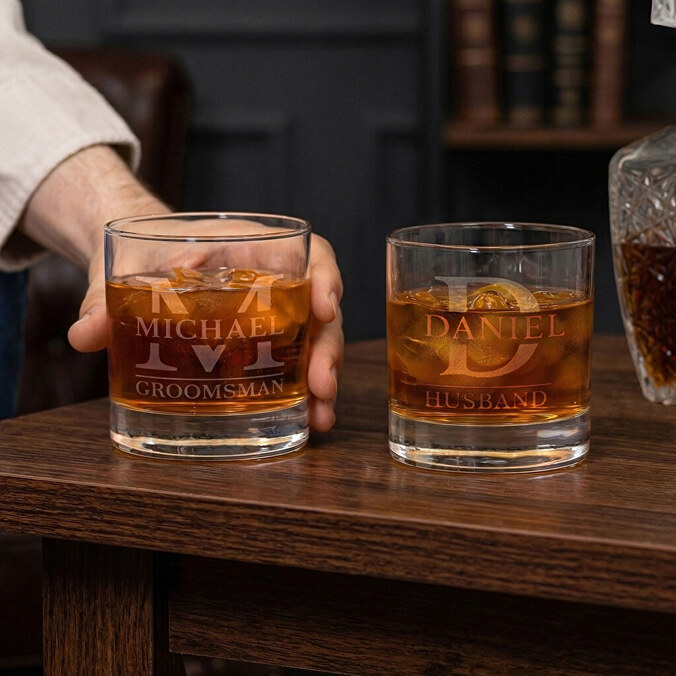 Bicchiere da whisky personalizzato