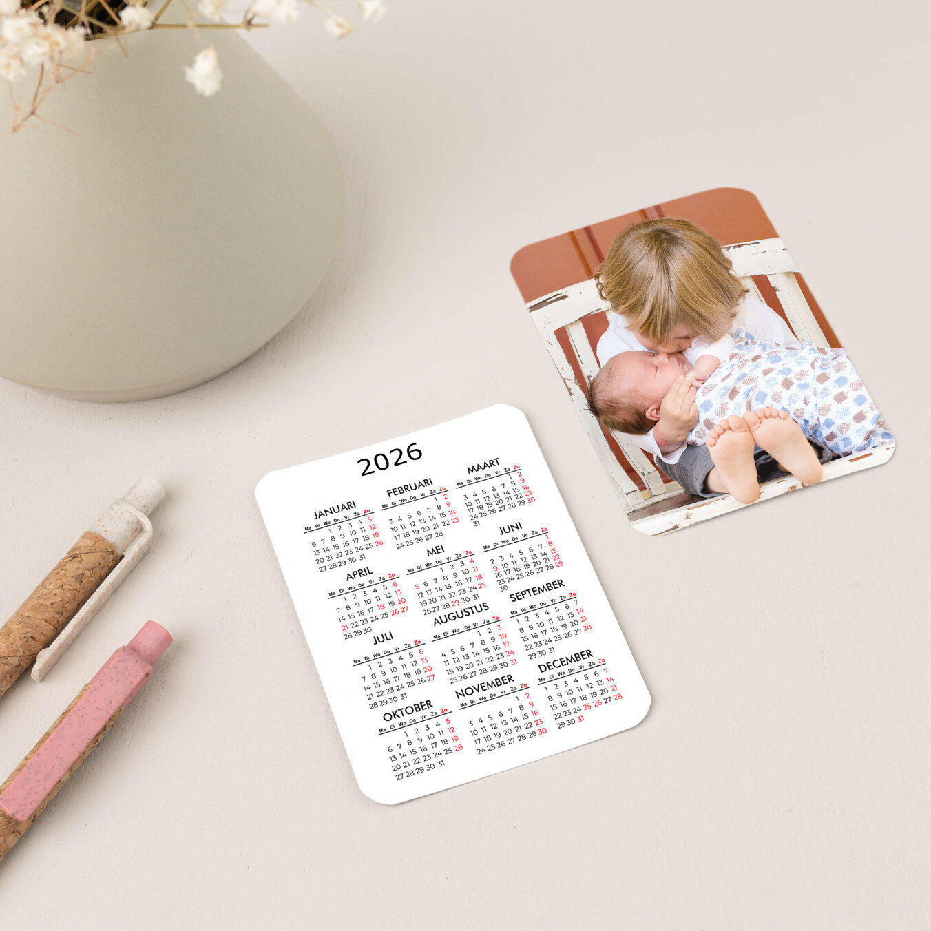 Zakkalender bedrukken en maken