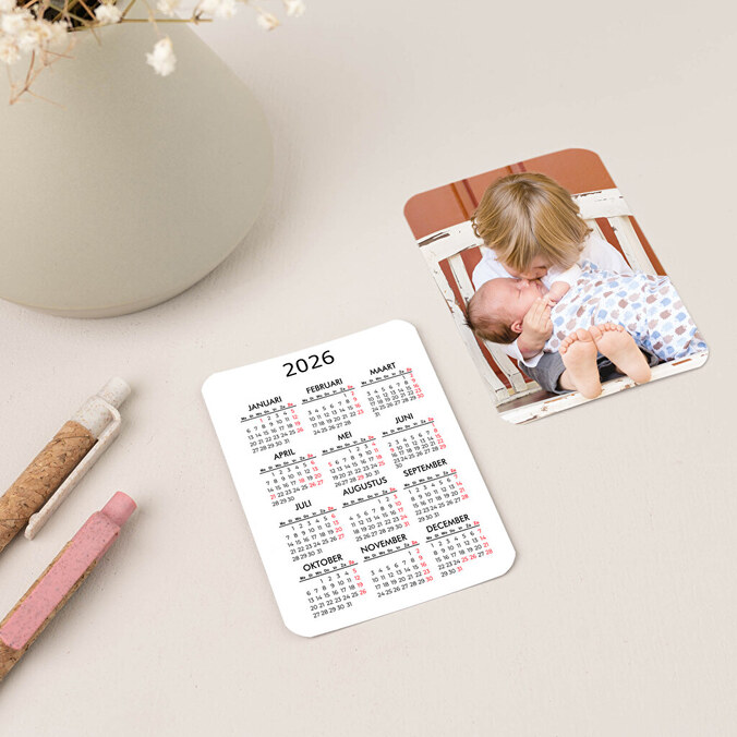 Zakkalender bedrukken en maken