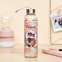 Botella de cristal personalizada