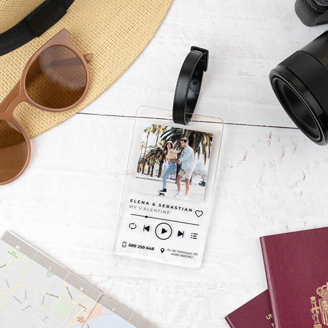 Personalised luggage tags Personalised luggage tags