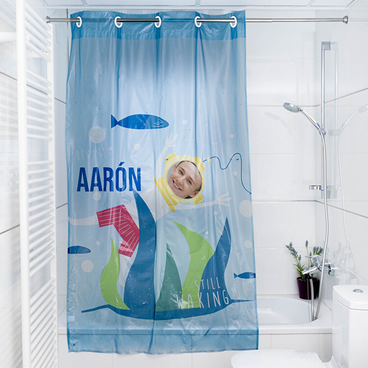 Personalised Shower Curtains Wanapix, Harry Potter Shower Curtain Uk