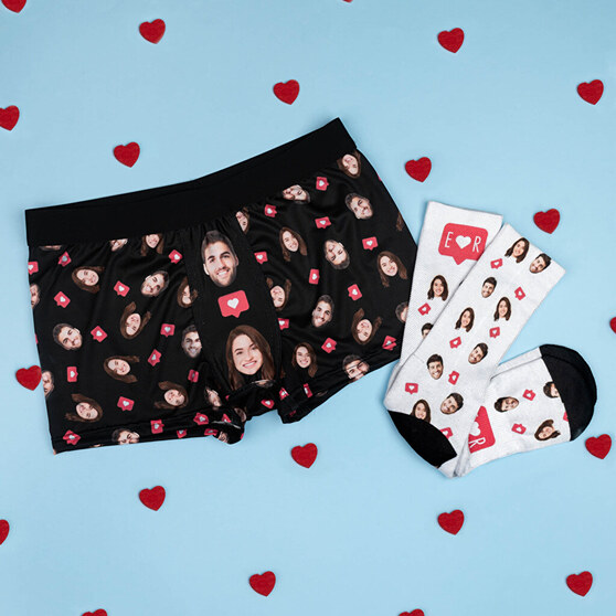 Boxer personalizzati con foto Boxer personalizzati con foto