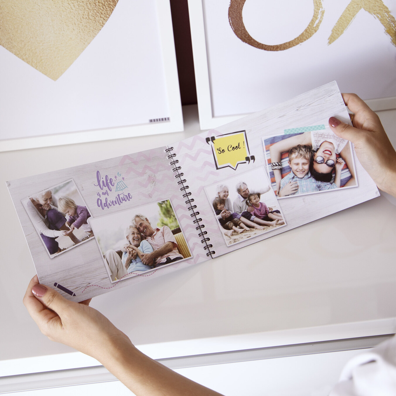Fotobuch Album personalisiert mit Fotos