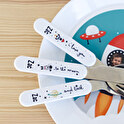 Cubiertos para bebé personalizados
