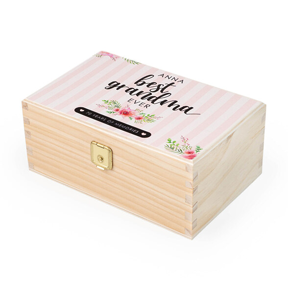 Holztruhe Box selbst gestalten