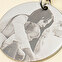 Engraved teacher keyring
