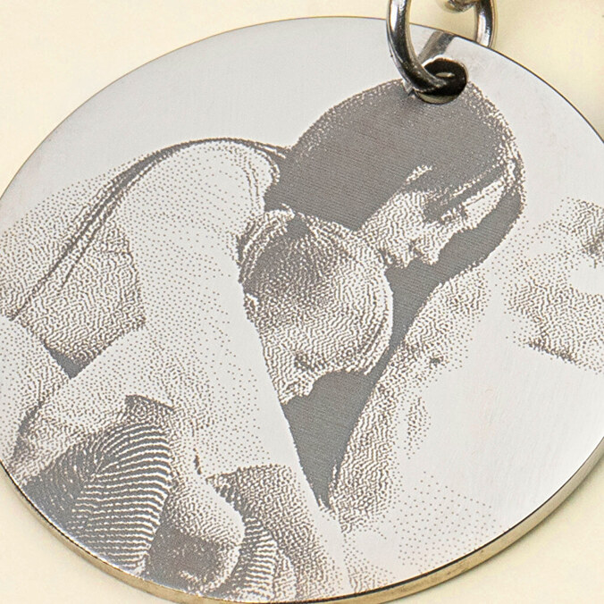 Engraved teacher keyring