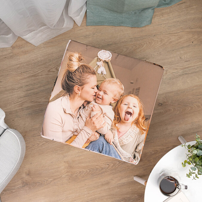 Personalizowana pufa taboret