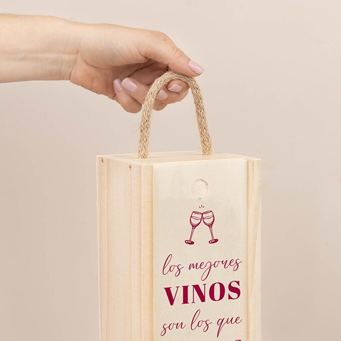 Cajas de vino personalizadas