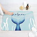 Personalised bath mat