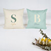 Personalised square cushions