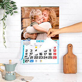 Calendario faldilla