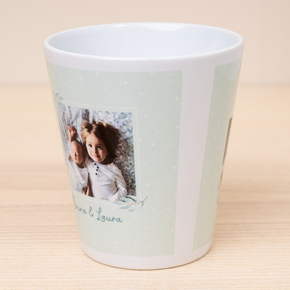 Blumentopf mit Foto personalisieren