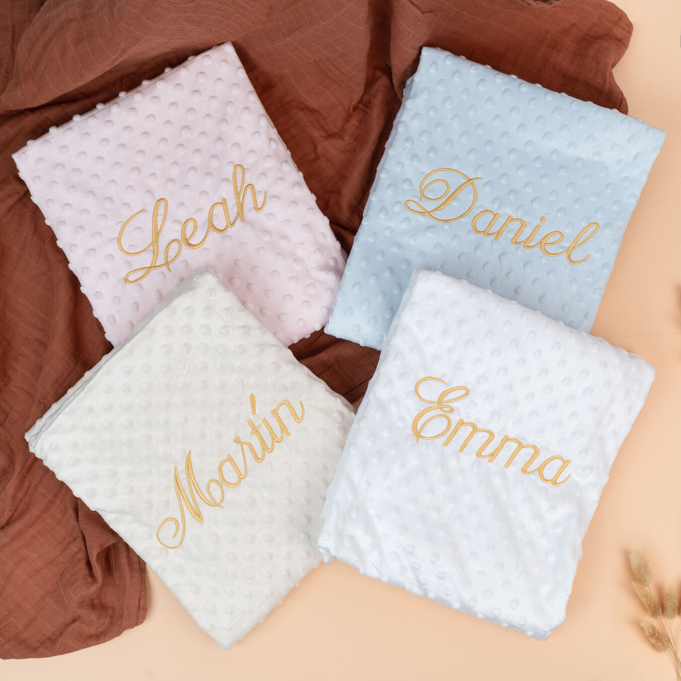 Personalised baby blanket
