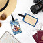 Personalised luggage tags