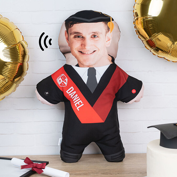 Personalised Mini Me doll cushion photo pillow