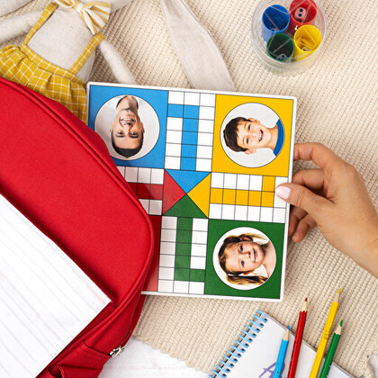 Jogo de Tabuleiro Ludo Personalizado