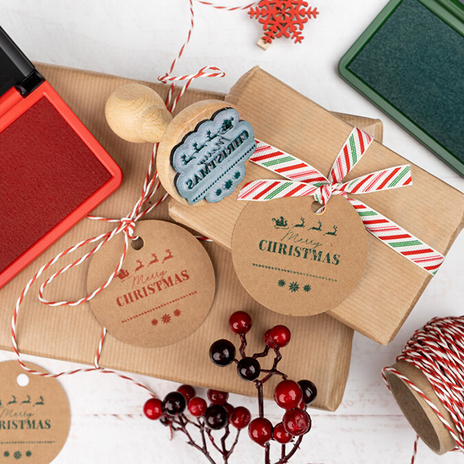 Personalised wooden stamps