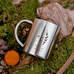 Engraved steel mug 20 cl Engraved steel mug 20 cl