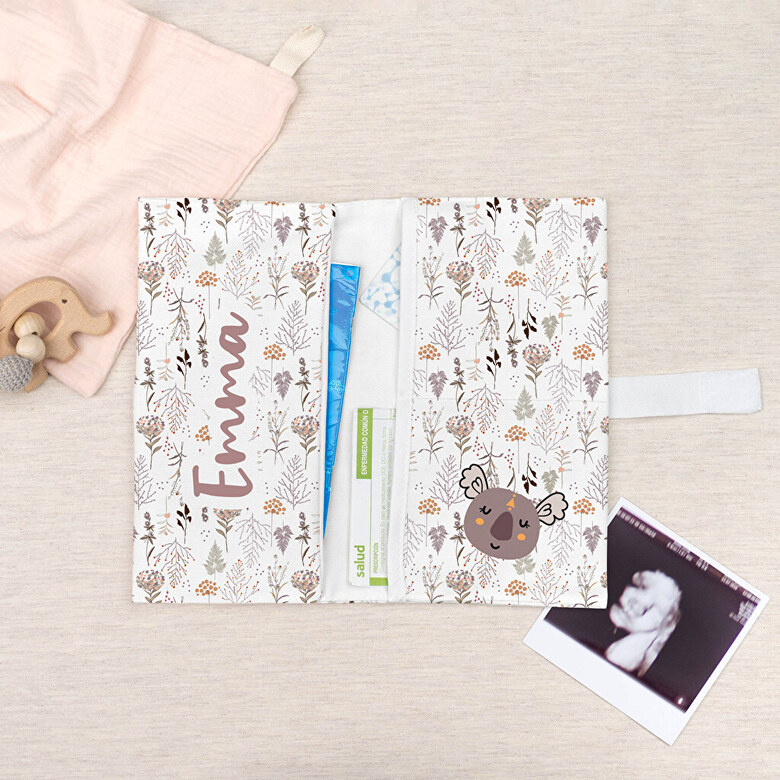 Portadocumentos bebé personalizado Wanapix
