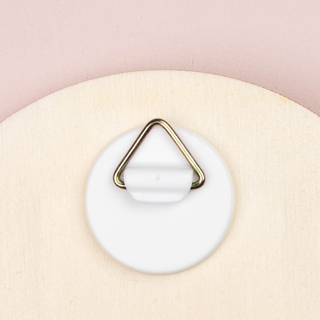Personalised wooden support with hook