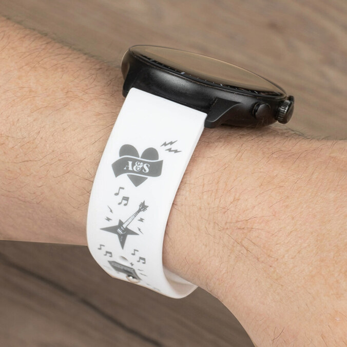 Vlastní řemínky pro chytré hodinky Samsung Galaxy / Amazfit / Huawei