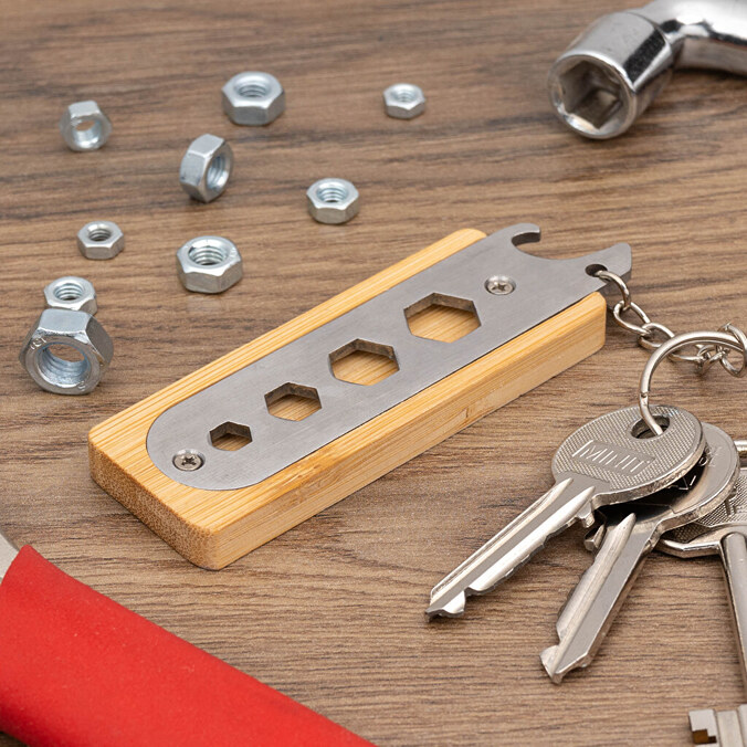 Personalised multi-tool keyrings