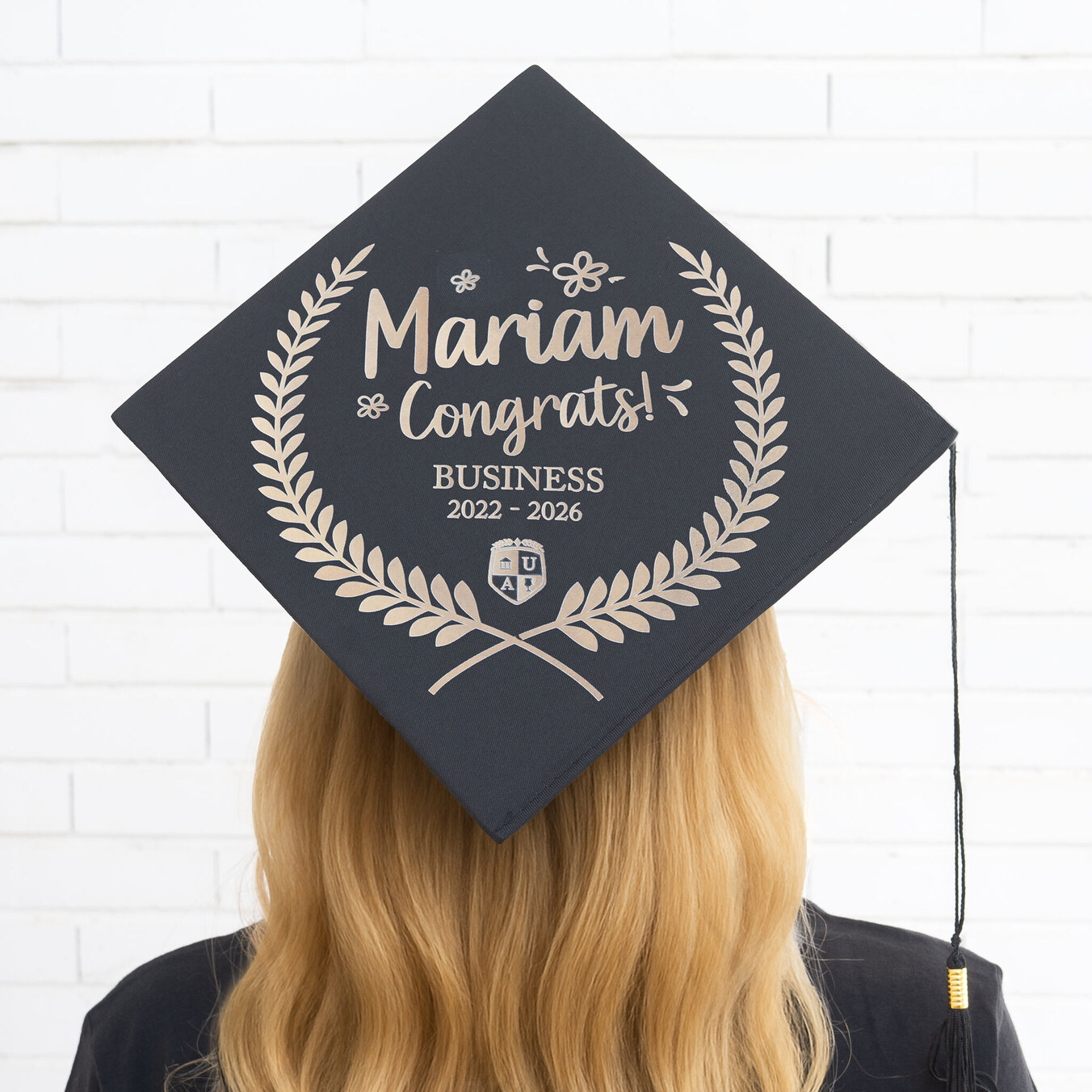 Tocco di laurea personalizzato