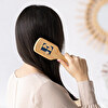 Escova de cabelo personalizada de bambú ecológico