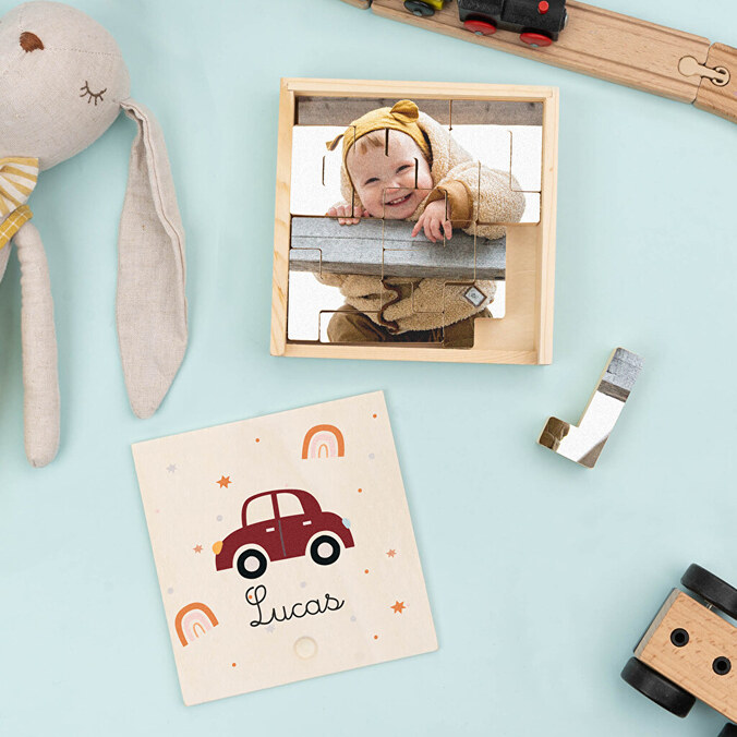 Tetris-Puzzle bedrucken