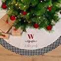 Personalised Christmas tree skirt