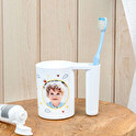 Personalised toothbrush holder
