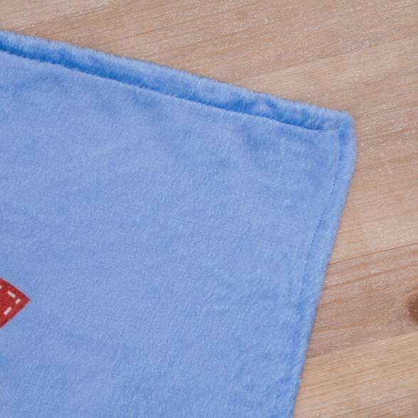 Koraal deken bedrukken en maken